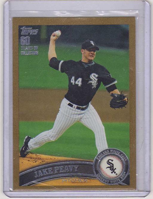 2011 Topps Gold Series 2 Jake Peavy  Card #537 - Chicago White Sox